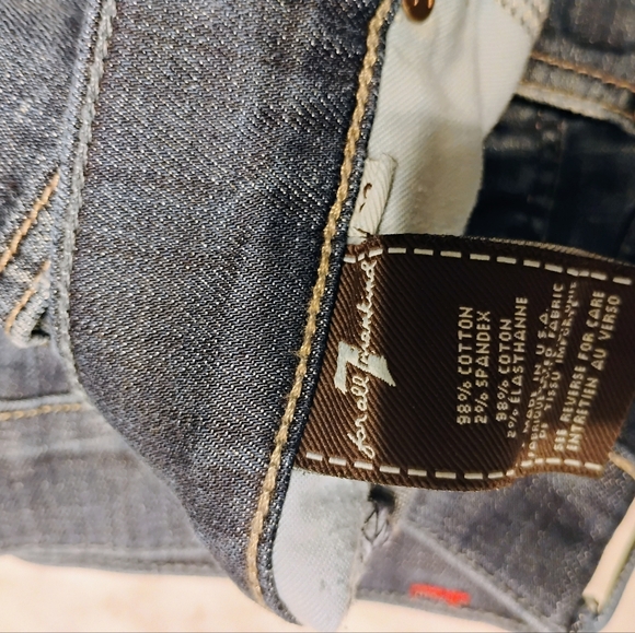 Men's 7 For All Mankind Size 32  Relaxed Straight Austyn Jeans - Picture 9 of 13